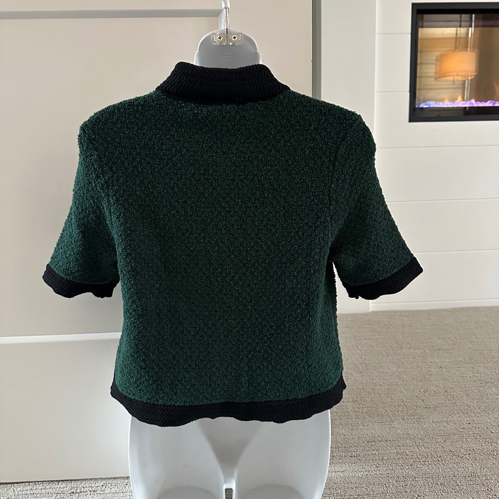 VERONICA BEARD Classically Chic Sweater Jacket Sz S NWT $400!! - Picture 3 of 4